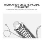 LEKATO Nickel Plated Electric Guitar Strings Set