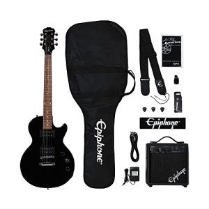 Epiphone Les Paul Player Pack - Ebony Finish