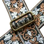 Adjustable 2" Canvas Guitar Strap for Handbags