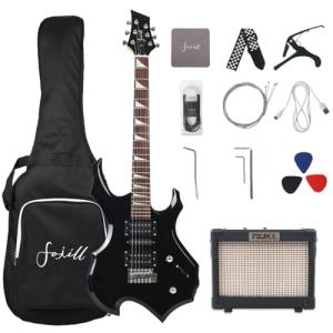 Fojill Heavy Metal Electric Guitar Starter Kit