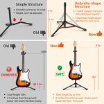 Folding Universal Guitar Stand for Acoustic & Electric