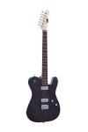 IYV ITA-450 Ash Body Telecaster Guitar, Black