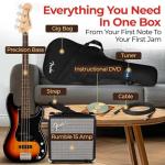 Fender Squier Affinity Precision Bass PJ Bundle