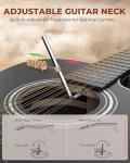 42" 12 String Acoustic Electric Guitar Kit