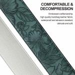 Nefelibata Vintage-Style Guitar Strap with Pick Pocket