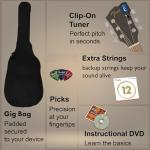 Fender Dreadnought Acoustic Guitar Bundle with Accessories