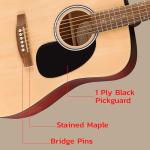 Fender Dreadnought Acoustic Guitar Bundle with Accessories