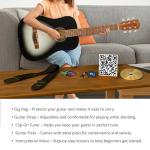 Fender FA-15 Kids Acoustic Guitar Moonlight Burst Bundle