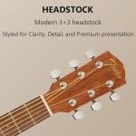 Fender FA-15 Kids Acoustic Guitar Moonlight Burst Bundle