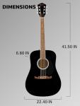 Fender Dreadnought Acoustic Guitar Bundle with Accessories
