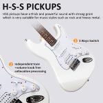 AODSK 39-Inch Electric Guitar Beginner Kit with Amp