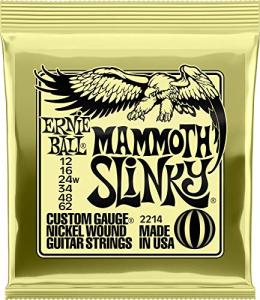 Ernie Ball Mammoth Slinky Nickel Wound Strings 12-62