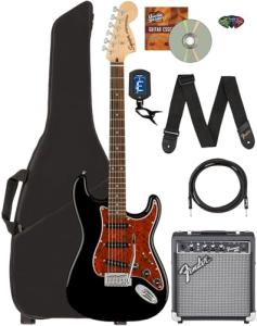 Fender Squier Affinity Stratocaster Bundle with Amp & More