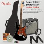 Fender Squier Affinity Stratocaster Bundle with Amp & More