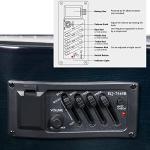 WINZZ 39" Blue Cutaway Electric Classical Guitar