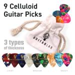 Guitar Accessories Kit - Strap, Capo, Tuner & Picks