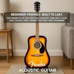 Fender FA-125 Sunburst Acoustic Guitar Bundle