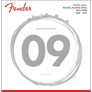 Fender Super 250 Nickel Electric Guitar Strings .009-.042