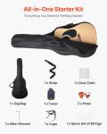 VEVOR Dreadnought Acoustic Guitar Beginner Bundle 41”