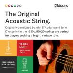 D'Addario EJ12 Medium Acoustic Guitar Strings Set