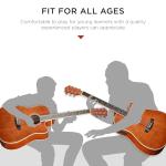 Beginner Acoustic Electric Guitar Starter Set - Natural