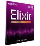 Elixir 80/20 Bronze Acoustic Guitar Strings 12-53