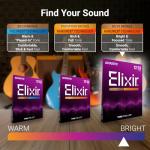 Elixir 80/20 Bronze Acoustic Guitar Strings 12-53