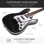 Beginner Electric Guitar Starter Kit - Jet Black