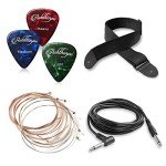 Ashthorpe Full-Size Cutaway Acoustic-Electric Guitar Bundle