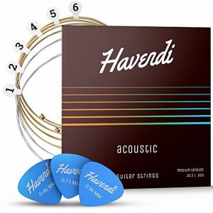 HAVENDI® Acoustic Guitar Strings with Picks