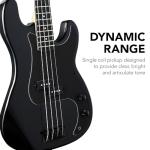 Beginner Full Size 4-String Electric Bass Guitar