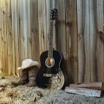 WINZZ 39-Inch Concert Acoustic Guitar with Kit
