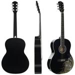 WINZZ 39-Inch Concert Acoustic Guitar with Kit