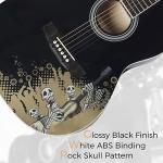 WINZZ 39-Inch Concert Acoustic Guitar with Kit