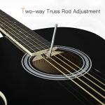 WINZZ 39-Inch Concert Acoustic Guitar with Kit