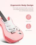 Vangoa Pink Electric Guitar Starter Kit with Amp