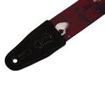 Levy's 2" Sonic-Art™ Guitar Strap with Leather Ends