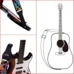 Rayzm Adjustable Guitar Strap with Pick Pocket