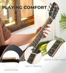 Vangoa 41" Acoustic Guitar Beginner Bundle Black