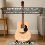 Fender Dreadnought Acoustic Guitar Bundle with Accessories