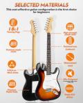 STRICH 39" Electric Guitar Starter Kit with Amp