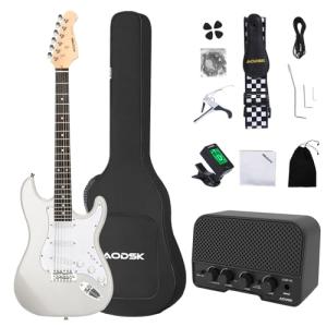 AODSK 39" Electric Guitar Starter Kit with Amp
