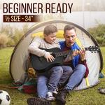 Pyle 34" Junior Acoustic Guitar Kit for Beginners