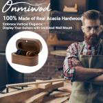 Omniwood Guitar Pick Holder Set with 10 Picks