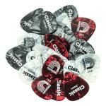 D'Addario Celluloid Guitar Picks - 25 Assorted Picks