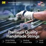 DR Strings Black Beauties Electric Guitar Strings 10-46