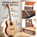 CAHAYA 41" Acoustic Guitar Beginner Set with Accessories