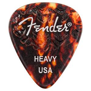 Fender Wavelength Tortoise Shell Guitar Picks - 6-Pack