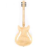 Grote Semi-Hollow Full Scale Electric Guitar Natural