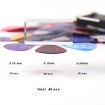 48 Pcs Guitar Picks Set in 3 Thicknesses